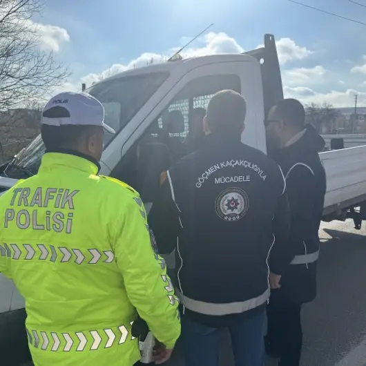 Yasa dışı göçe yakın takip: Kırşehir’de 14 yakalama