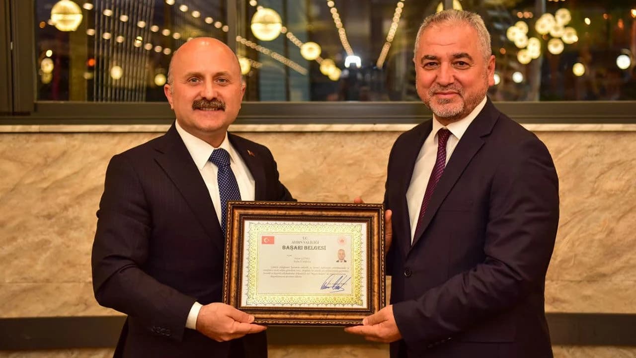 Müftü Güneş, Aydın'a veda etti