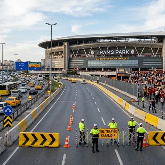 İstanbul'da bazı yollar trafiğe kapatılacak
