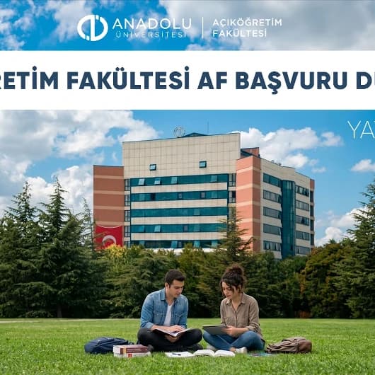 Anadolu Üniversitesi Açıköğretim Fakültesinde öğrencilere farklı eğitim fırsatları