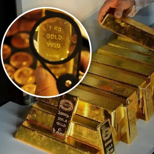 Altının kilogram fiyatı 6 milyon 538 bin liraya geriledi