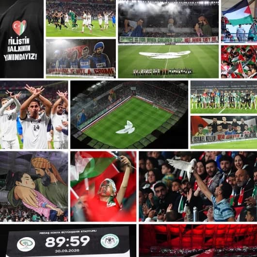 Cumhurbaşkanı Erdoğan'dan Konyaspor-Filistin dostluk maçı paylaşımı: Kardeşliğin müstesna bir örneği