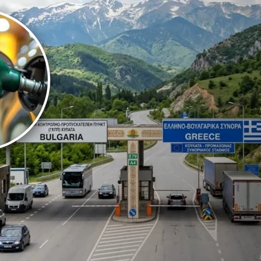 Yunanlılar ucuz benzin için komşuya akın ediyor